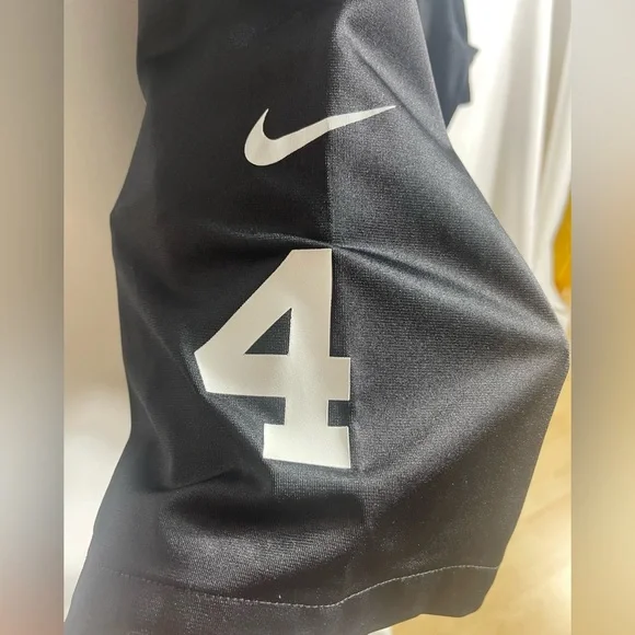 Nike NFL Raiders Derek Carr #4 Black On Field Jersey Size XXL Men’s - Picture 4 of 10